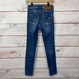 Miss Sixty Bettie Cropped High Rise Skinny Jeans - 25